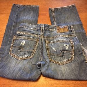 Men’s Silver Jeans Relaxed Fit